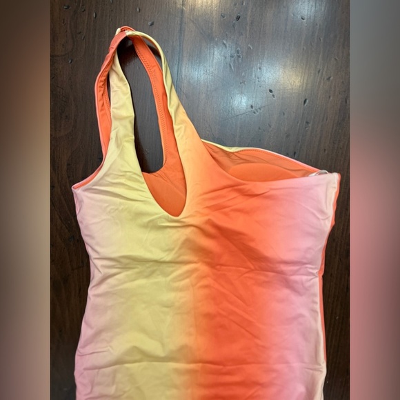 Aerie One Shoulder Swimsuit Size Medium Full Coverage Modest Beach Pool Summer - Picture 12 of 16